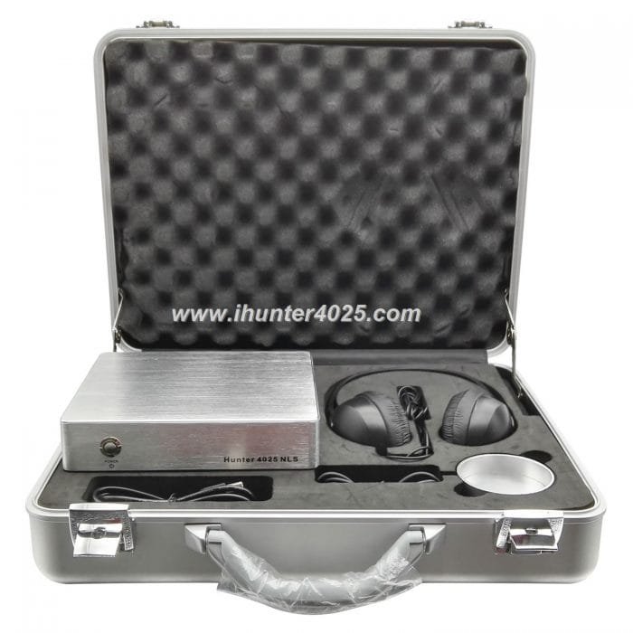 Hunter 4025 NLS diagnostic system main unit displayed on desk