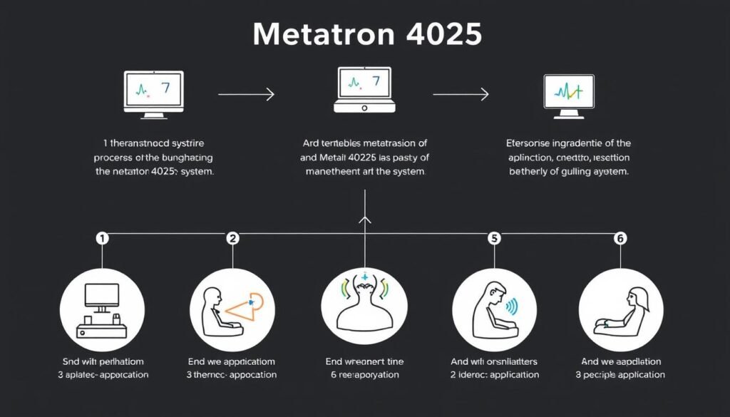 Step-by-step usage process of Metatron 4025