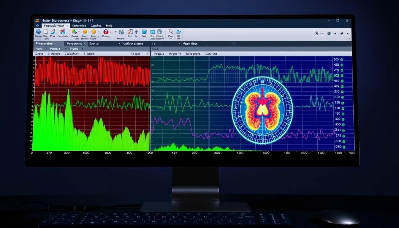 Hunter Metatron Bioresonance scan showing frequency analysis of body systems Hunter Metatron Bioresonance scan showing frequency analysis of body systems