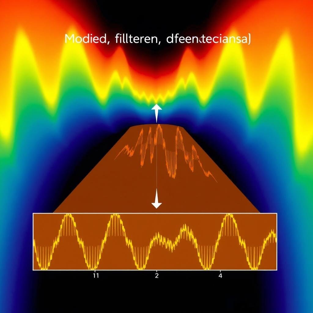 Signal filtering technology visualization from the system Signal filtering technology visualization from the system