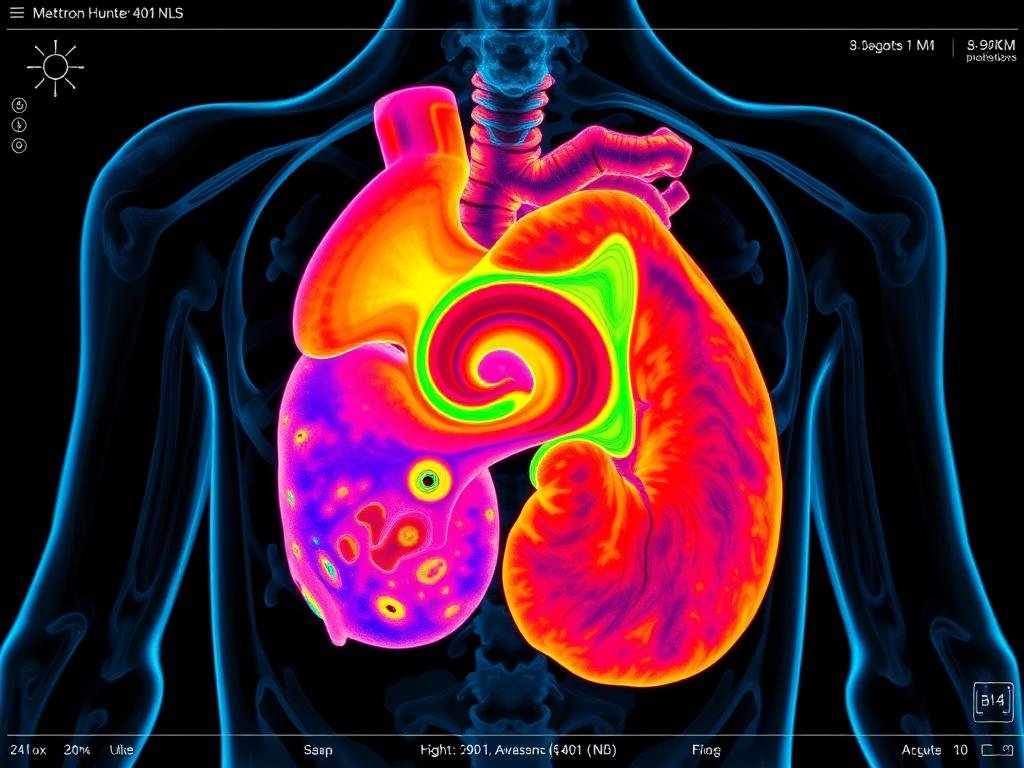 3D spiral scanning visualization from Metatron Hunter 4025 NLS software