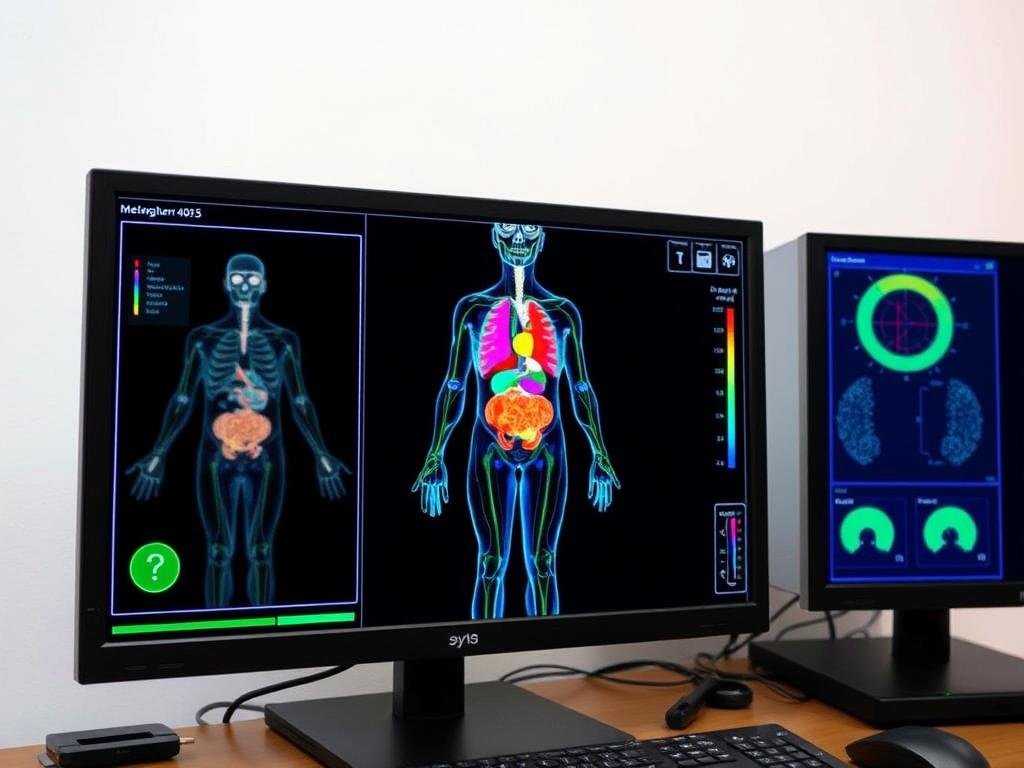 3D visualization of body scan using Metatron Hunter 4025 NLS