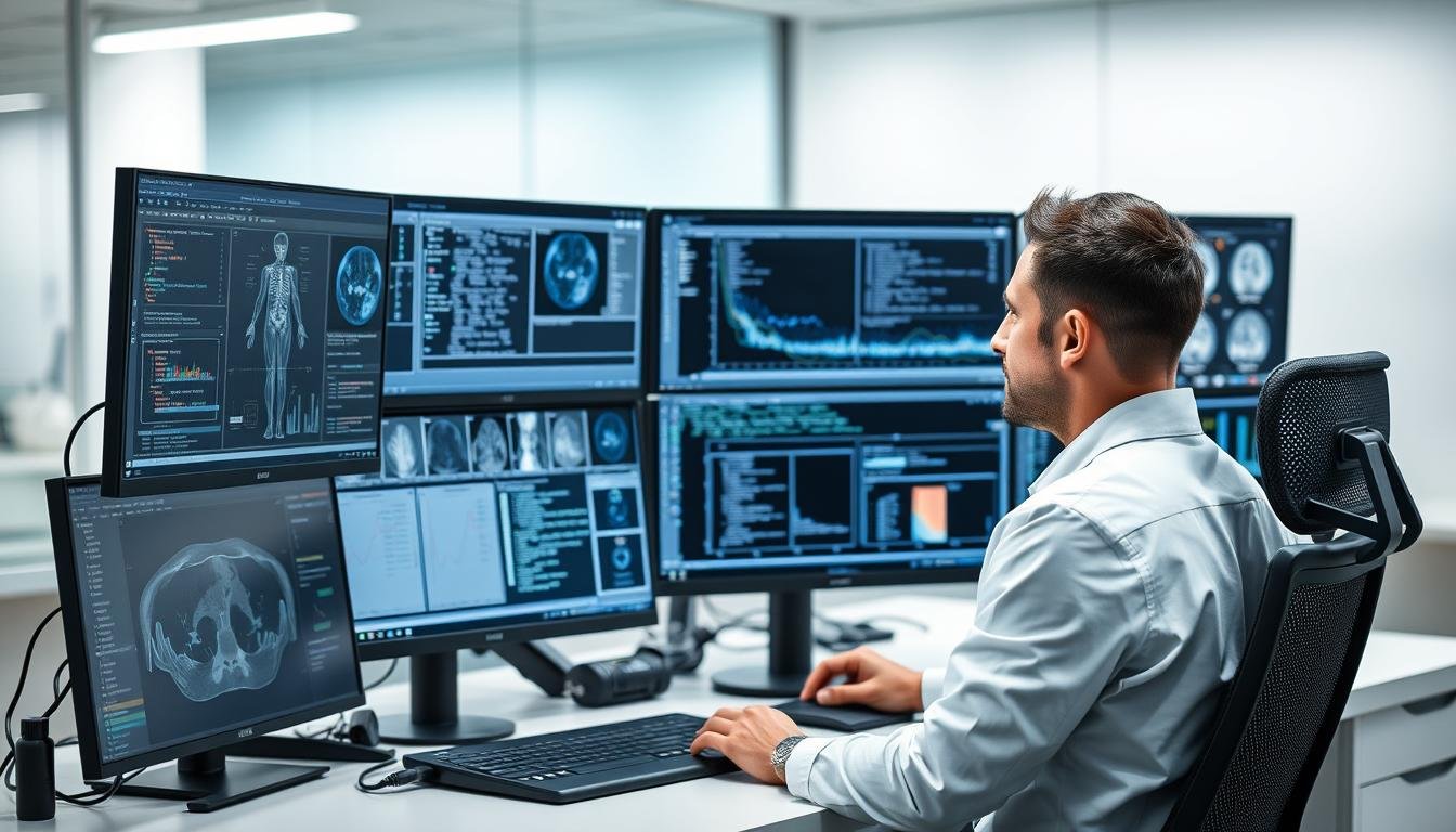Data scientist working with Non Linear Diagnostic System algorithms