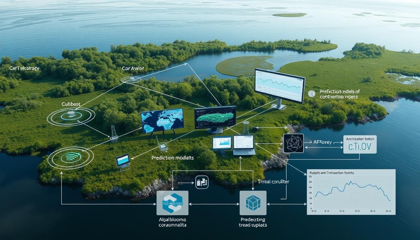 Environmental monitoring system using machine learning to predict water quality changes in Machine Learning in Non Linear Diagnostic Systems