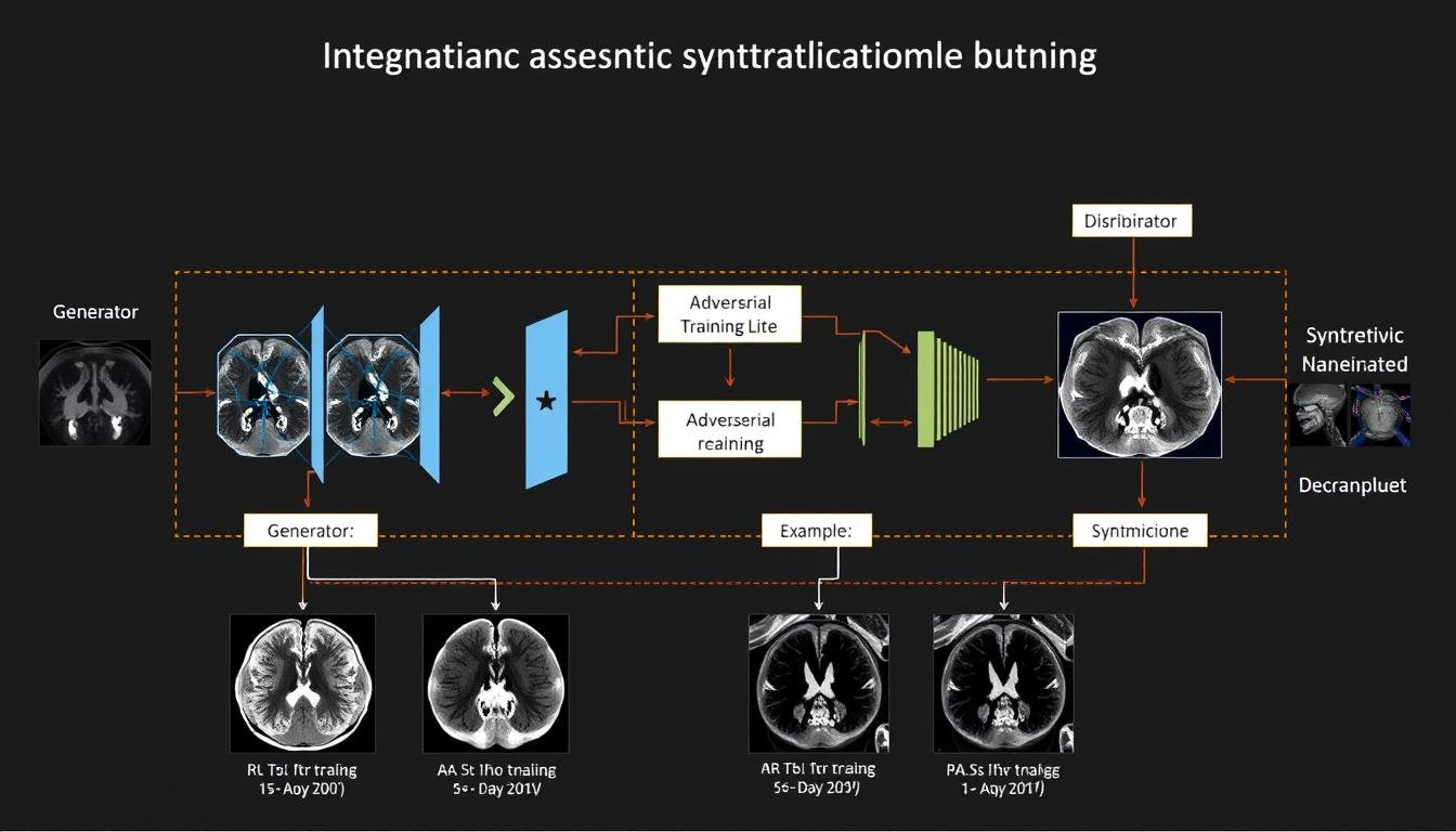 GAN architecture generating synthetic medical images to enhance diagnostic training in Machine Learning in Non Linear Diagnostic Systems