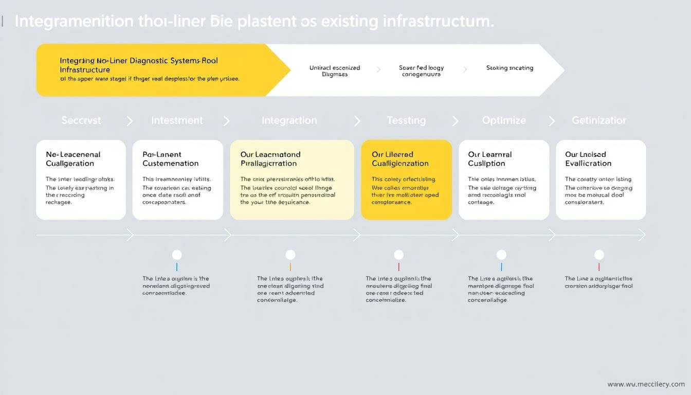 Implementation roadmap for Non Linear Diagnostic System integration