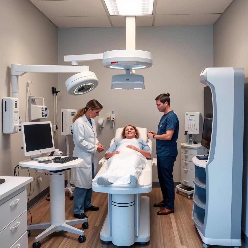 Integrative medical clinic using Metatron Hunter 4025 NLS