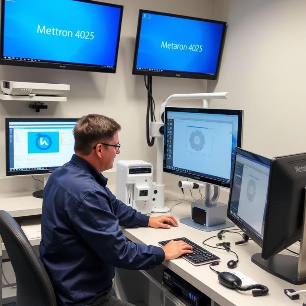 Metatron 4025 software installation and system setup