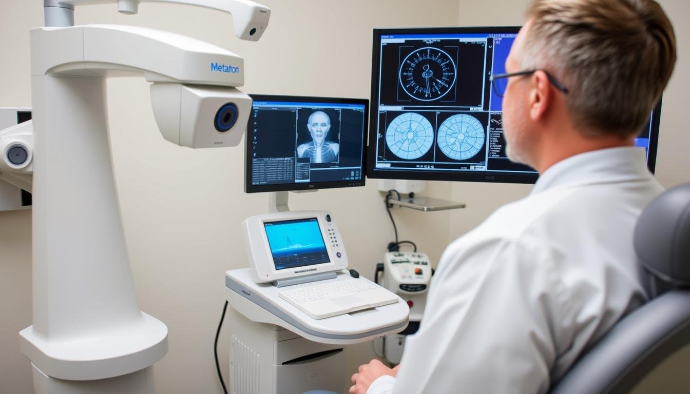 Metatron Hunter 4025 NLS being used alongside traditional medical equipment