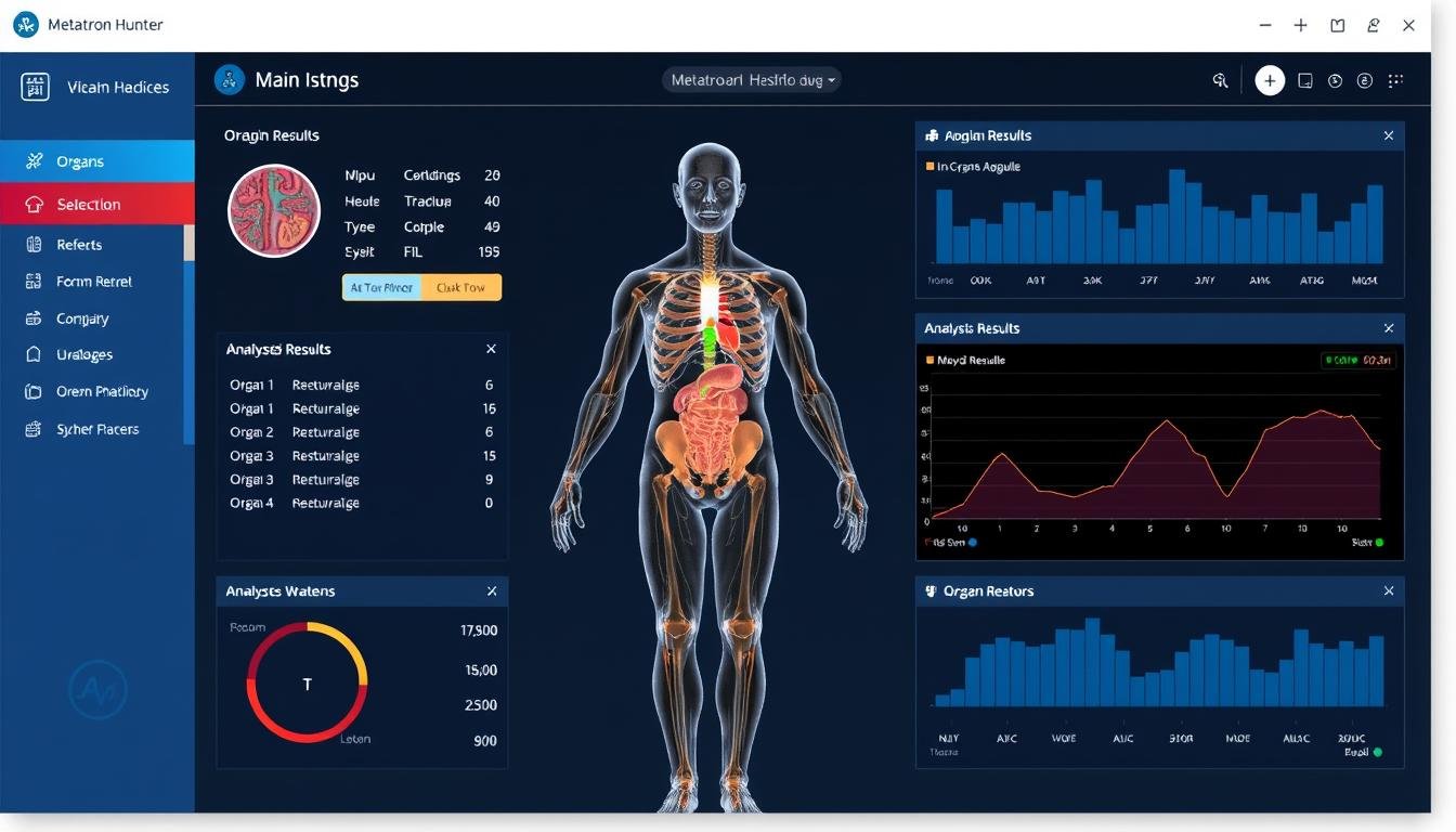 Metatron Hunter 4025 NLS user interface