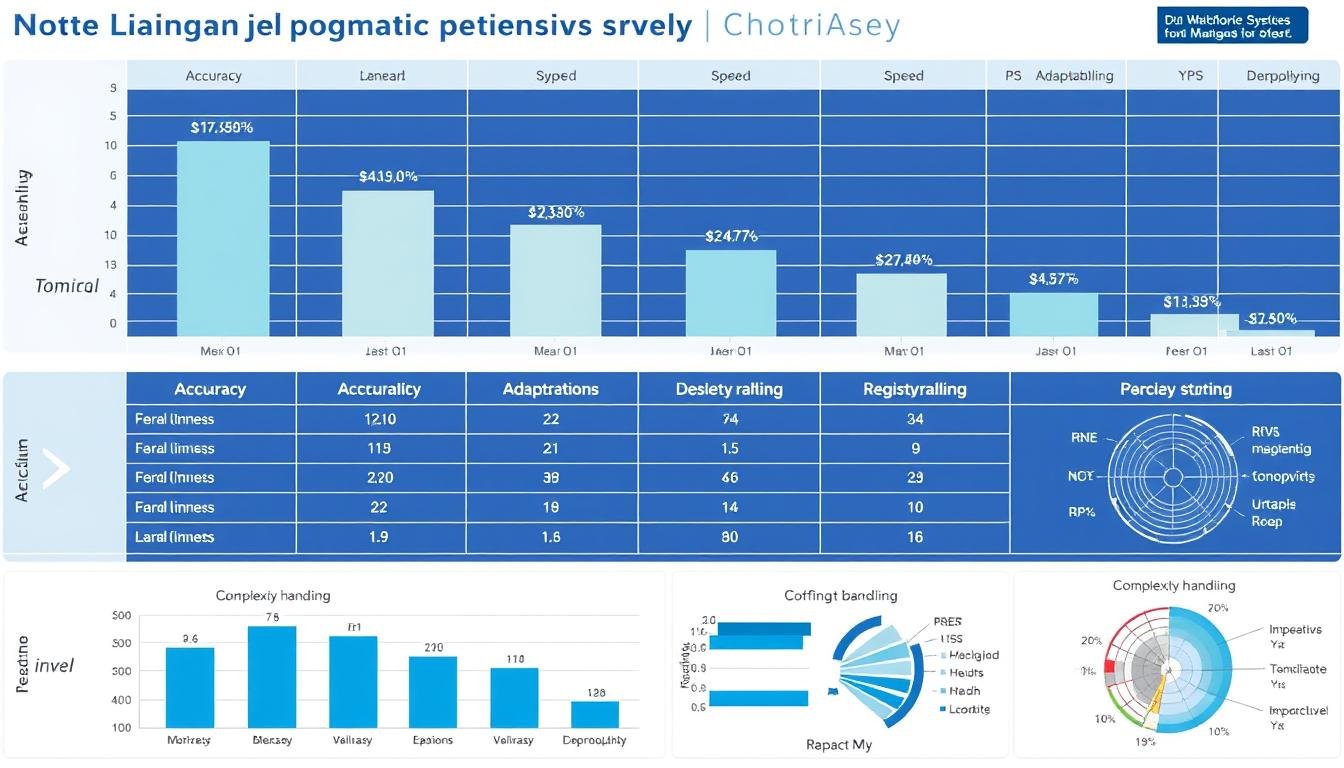 Performance comparison chart showing Non Linear Diagnostic System outperforming linear systems