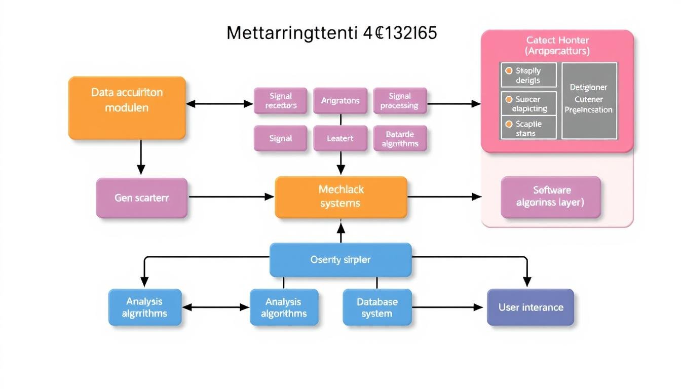 Software architecture diagram of Metatron Hunter 4025 NLS system