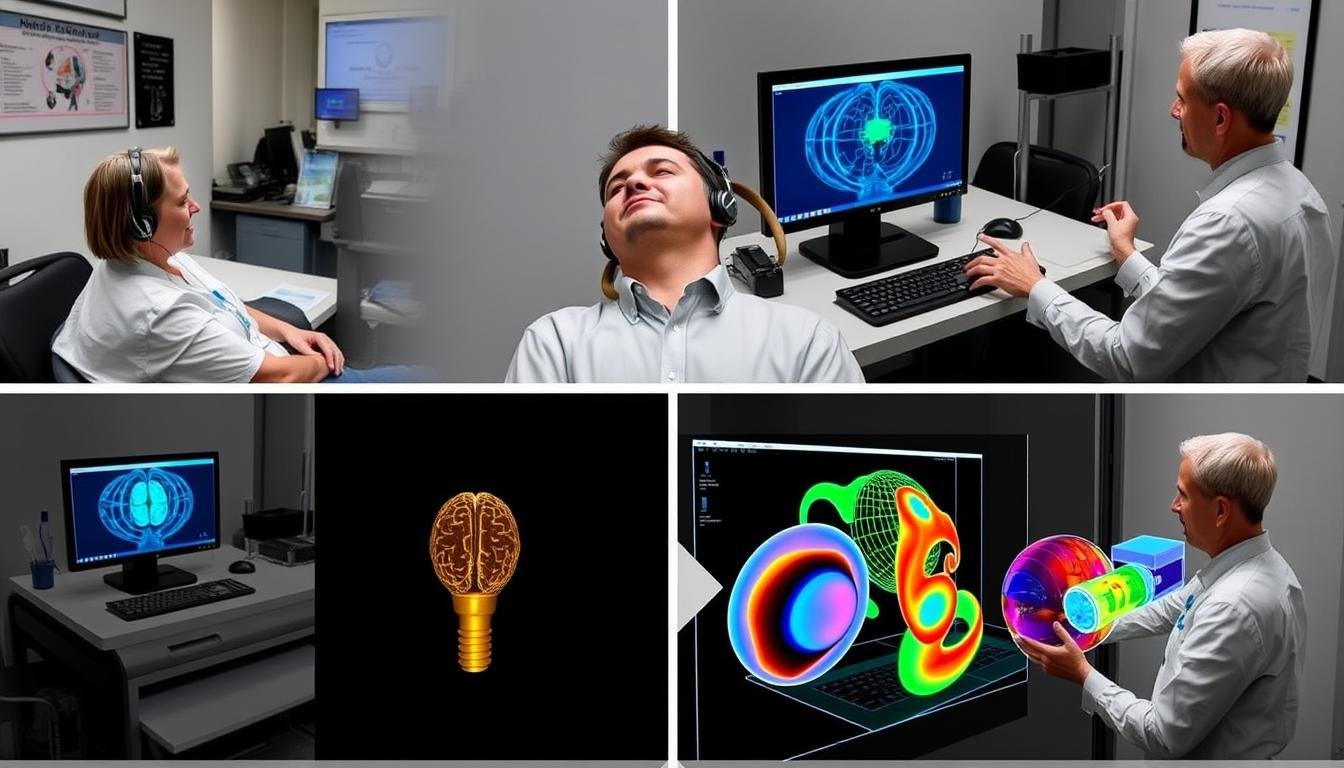 Step-by-step Non Linear Diagnostic System session process
