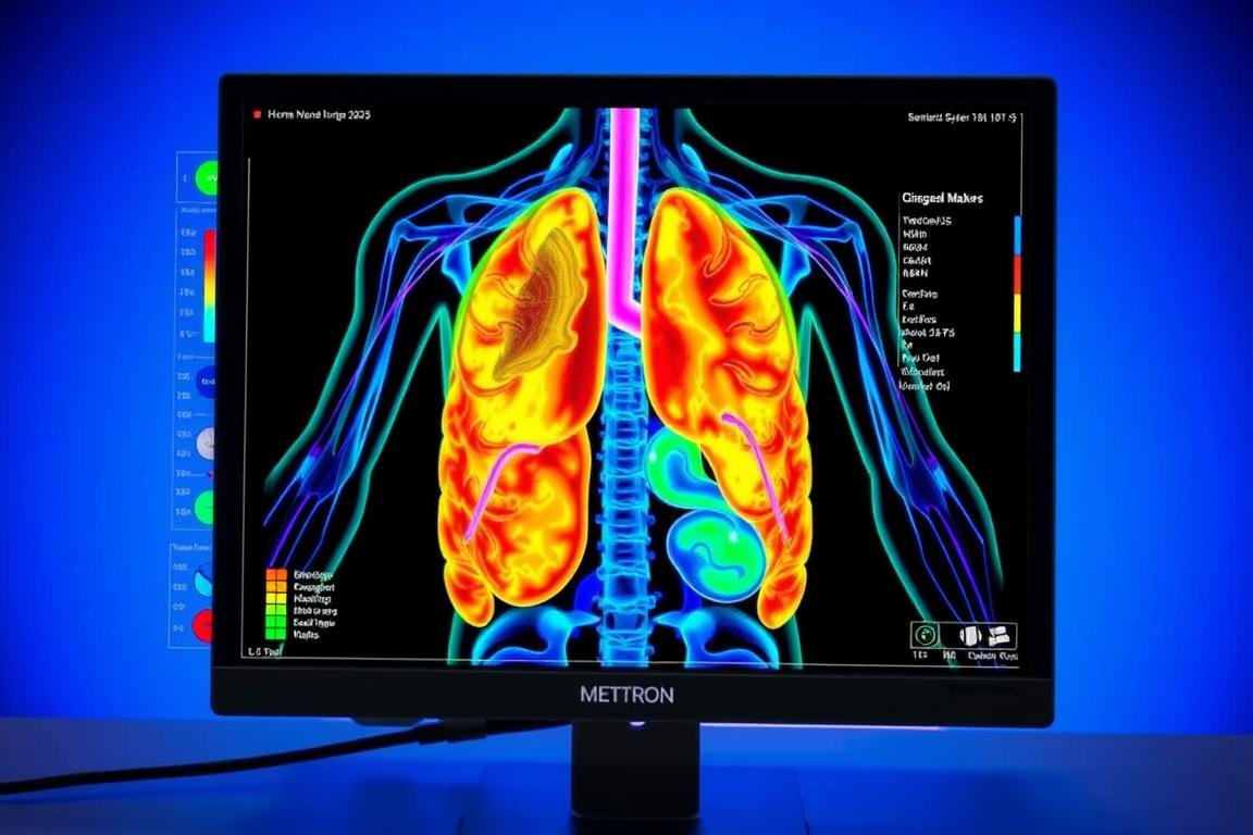 3D visualization of body systems from Metatron Hunter 4025 NLS
