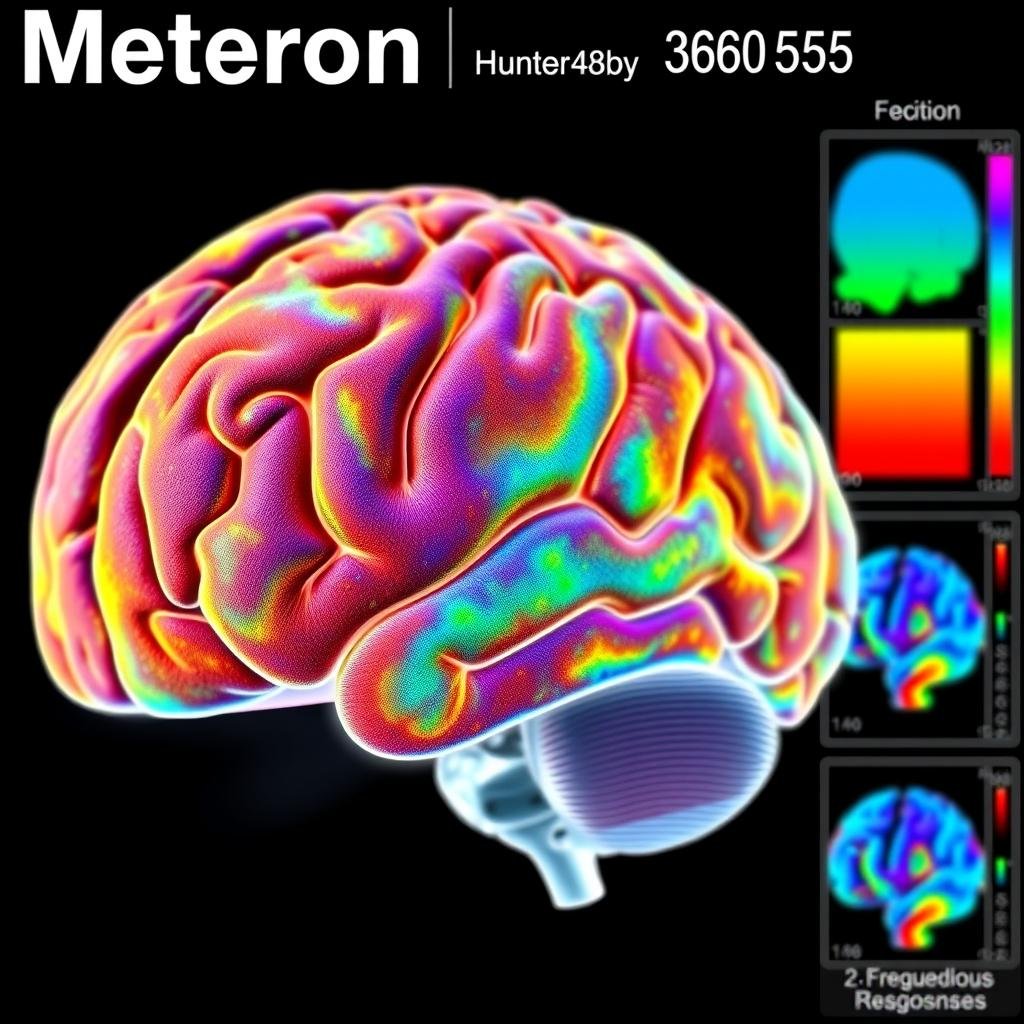 3D visualization of brain scan from Metatron Hunter 4025 NLS software