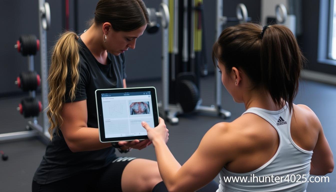 Athlete recovery session using data from Metatron Hunter 4025 NLS