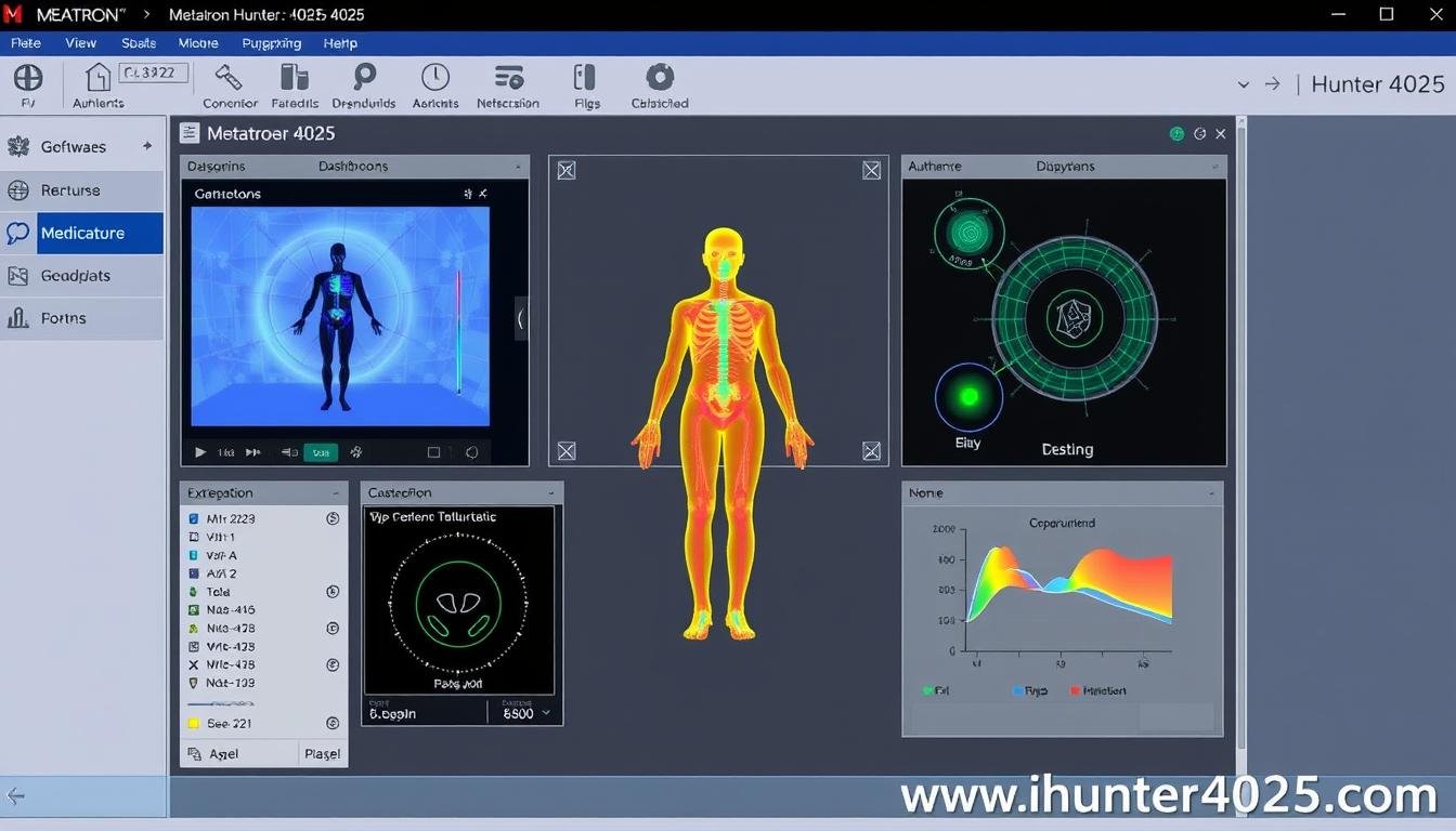 Authentic Metatron Hunter 4025 NLS software interface