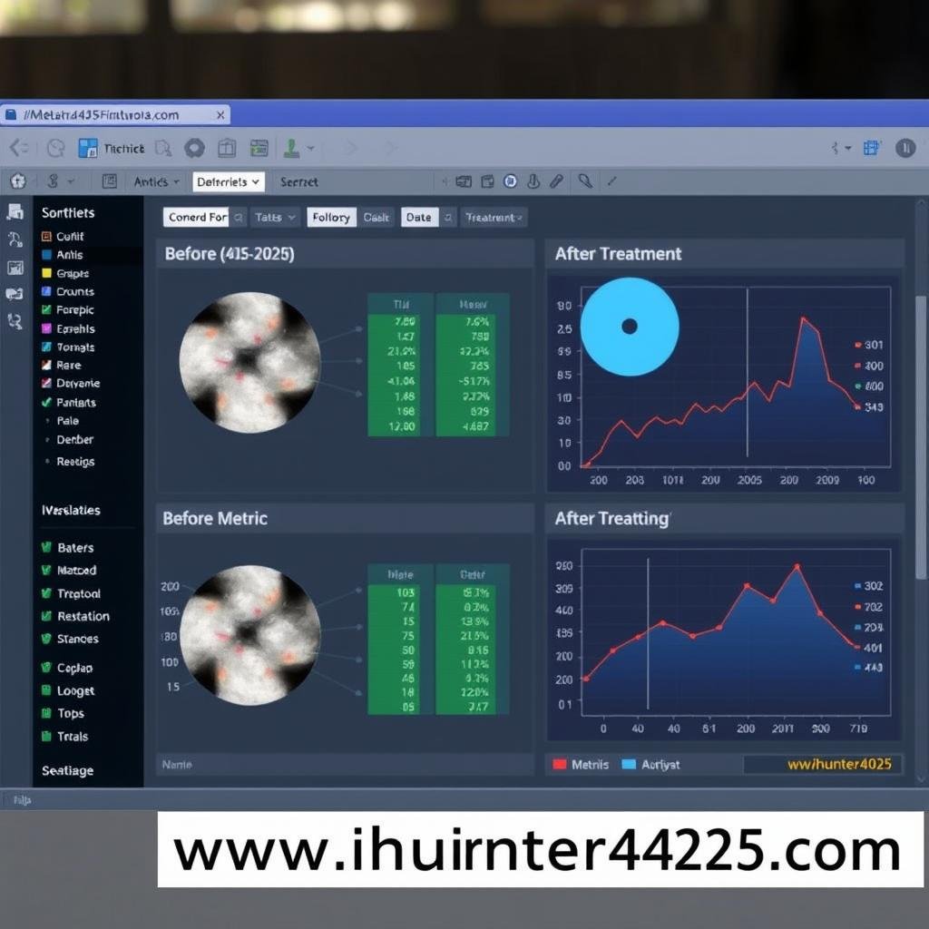 Comparative analysis in Metatron Hunter 4025 NLS software