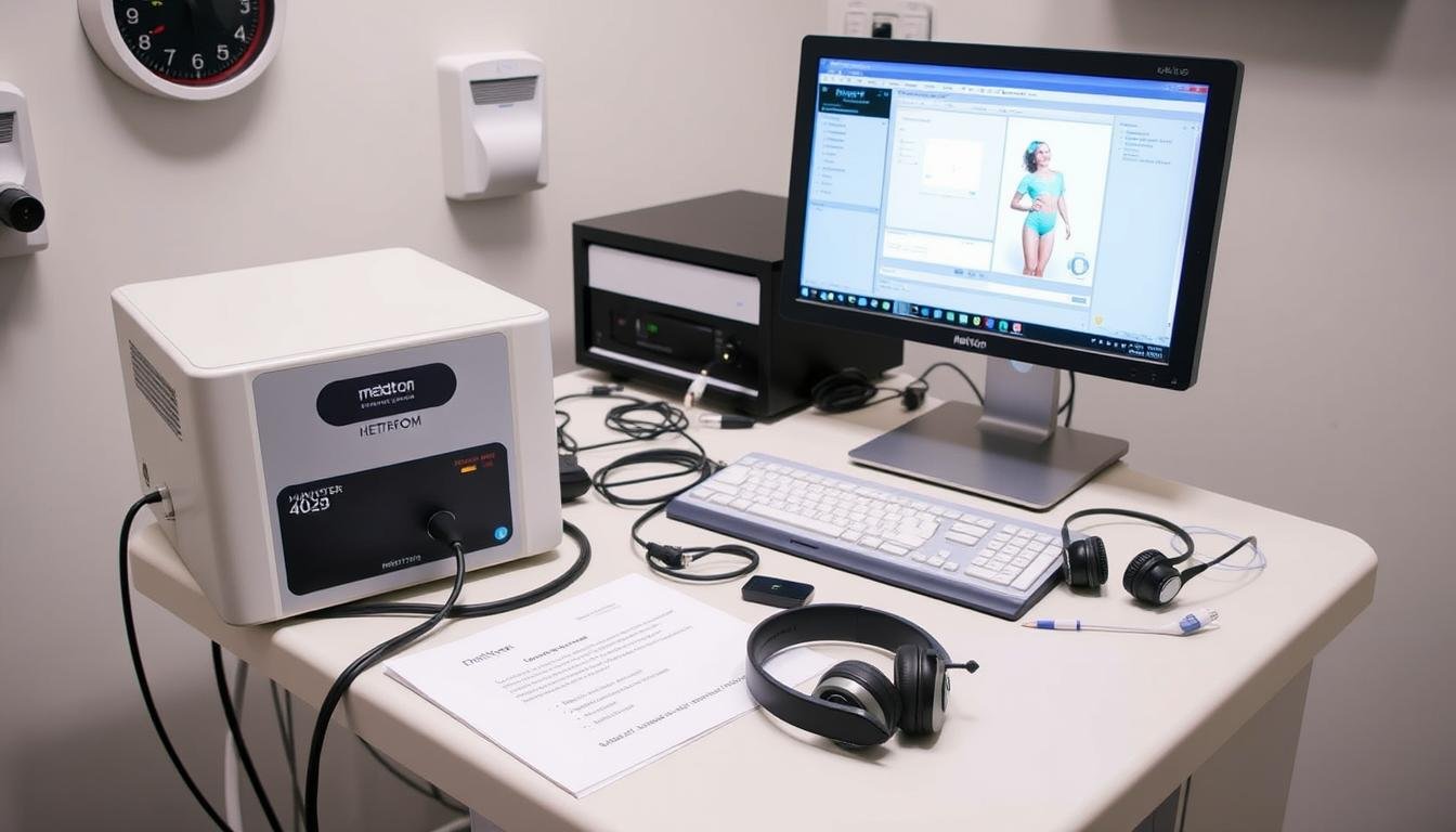 Complete Metatron Hunter 4025 NLS system setup for clinical use