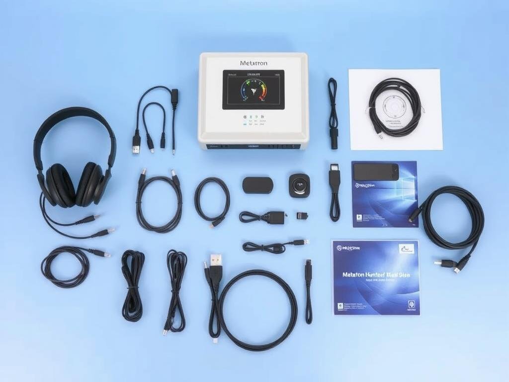 Components of the Metatron Hunter 4025 NLS system