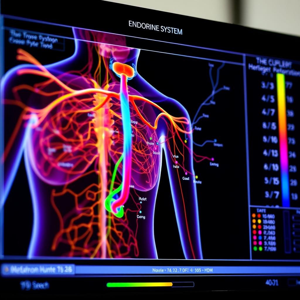 Hormonal imbalance detection using Metatron Hunter 4025 NLS