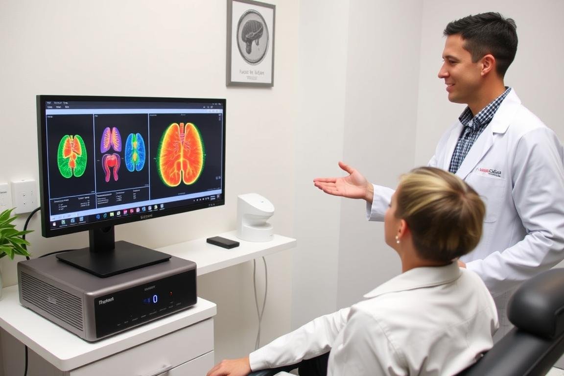 Metatron Hunter 4025 NLS being used in a wellness clinic