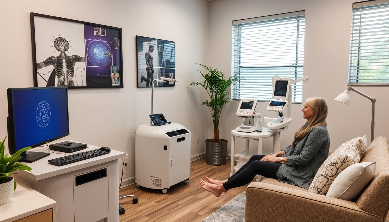 Metatron Hunter 4025 NLS in professional holistic health clinic setting