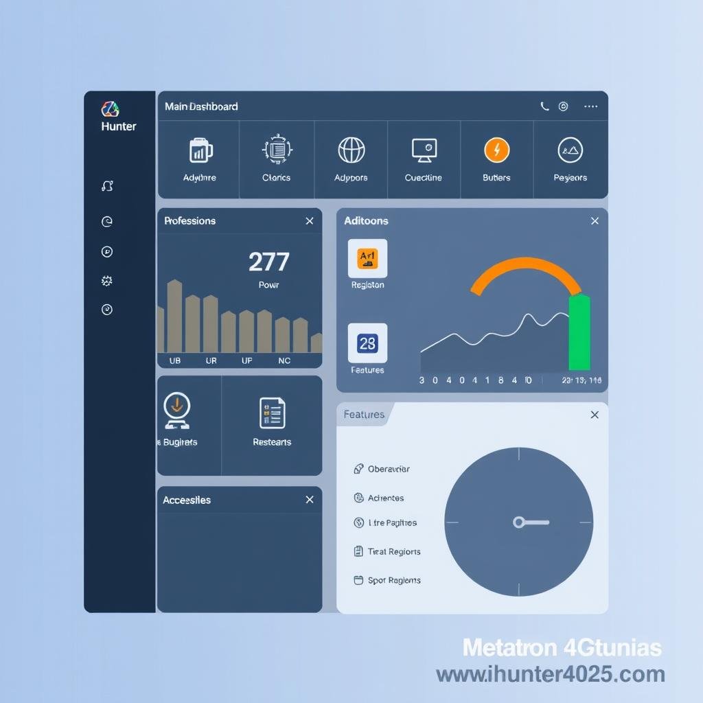 Metatron Hunter 4025 NLS user interface
