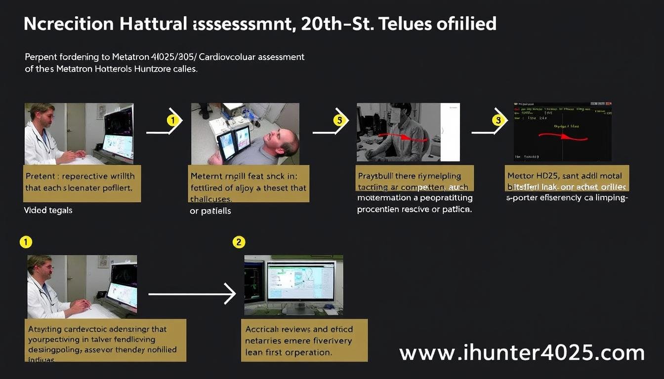Step-by-step cardiovascular assessment with Metatron Hunter 4025 NLS