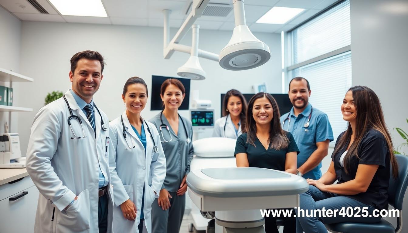 Successful medical practice using Metatron Hunter 4025 NLS