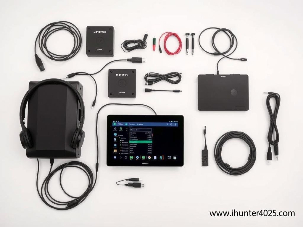 Technical components of the Metatron Hunter 4025 NLS system
