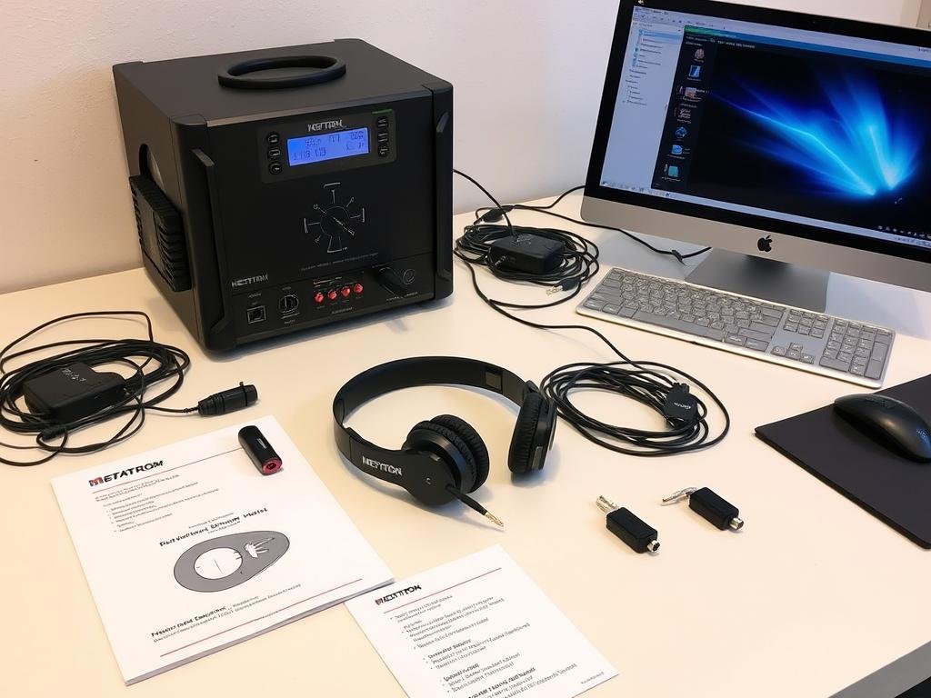 Technical components of the Metatron Hunter 4025 NLS system