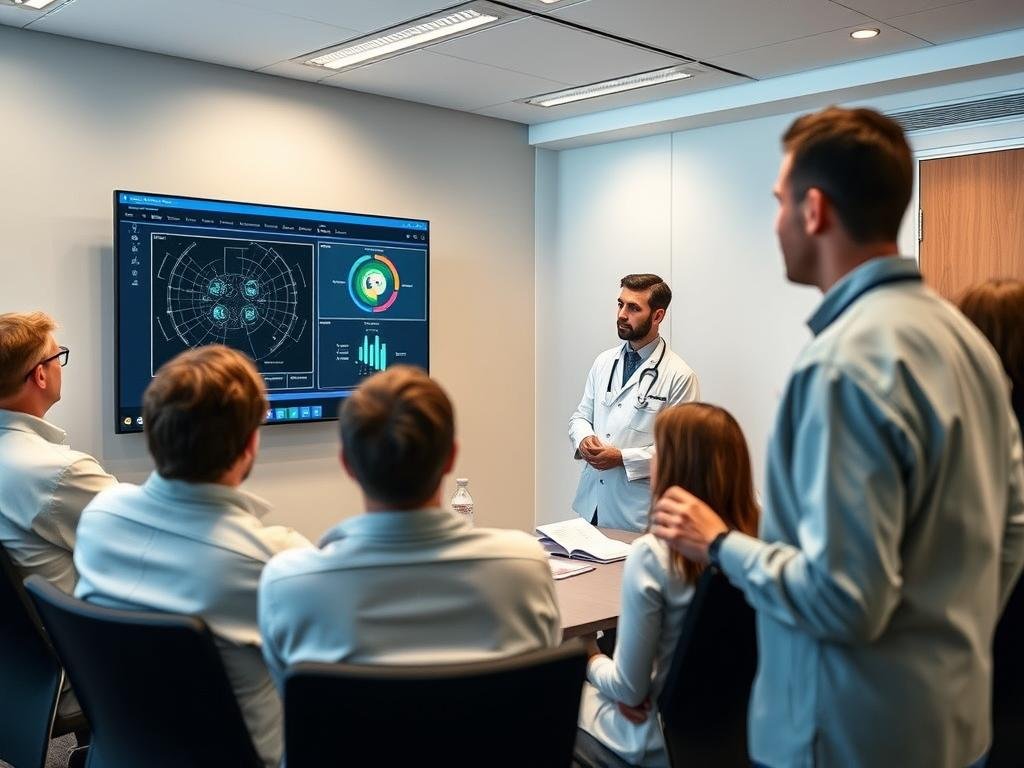 Training session for Metatron Hunter 4025 NLS