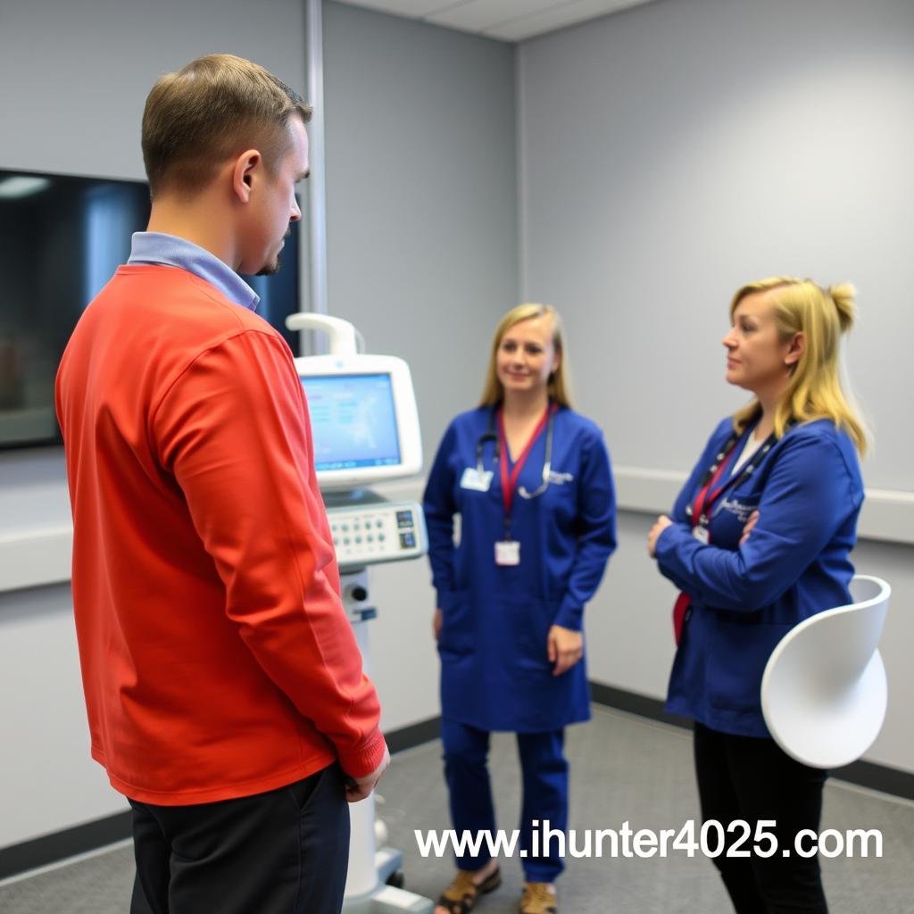 Training session for Metatron Hunter 4025 NLS