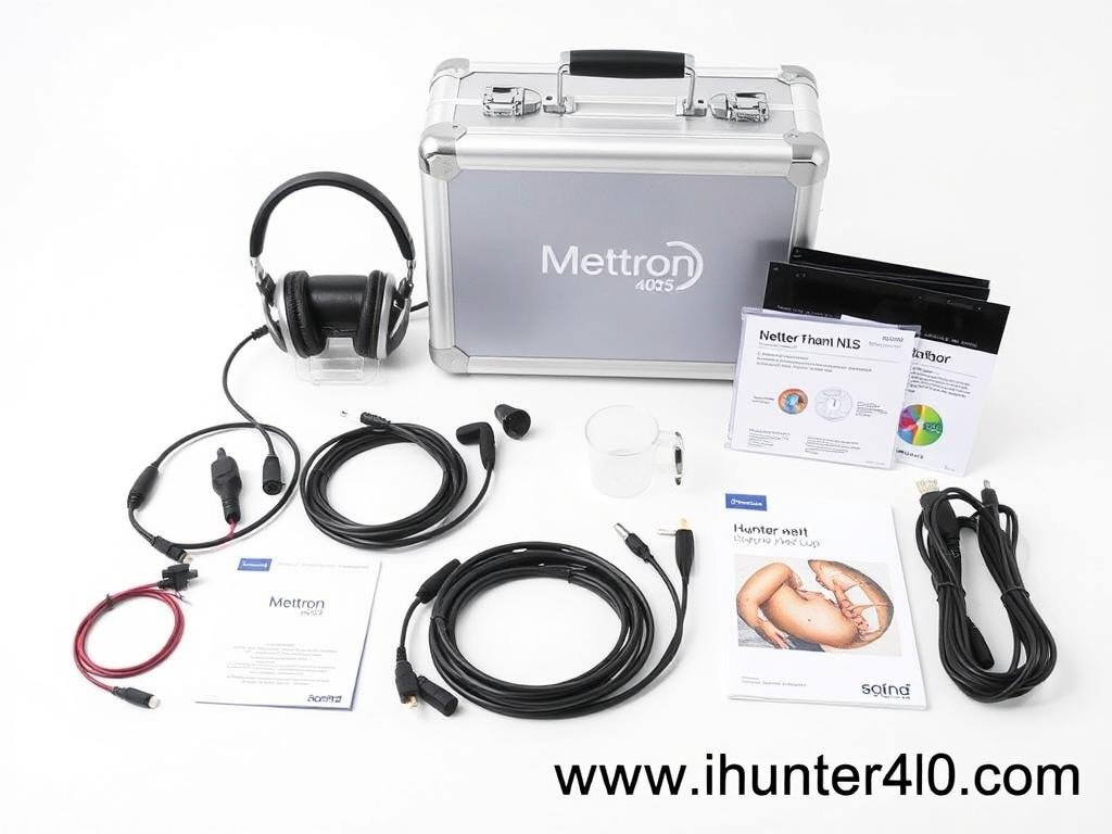 Complete Metatron Hunter 4025 NLS package with all components displayed