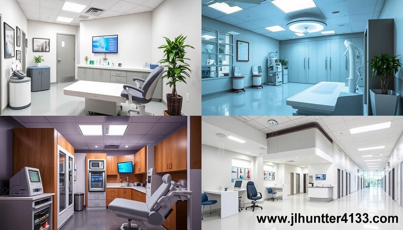 Different types of healthcare facilities that might use the Metatron Hunter 4025 NLS system