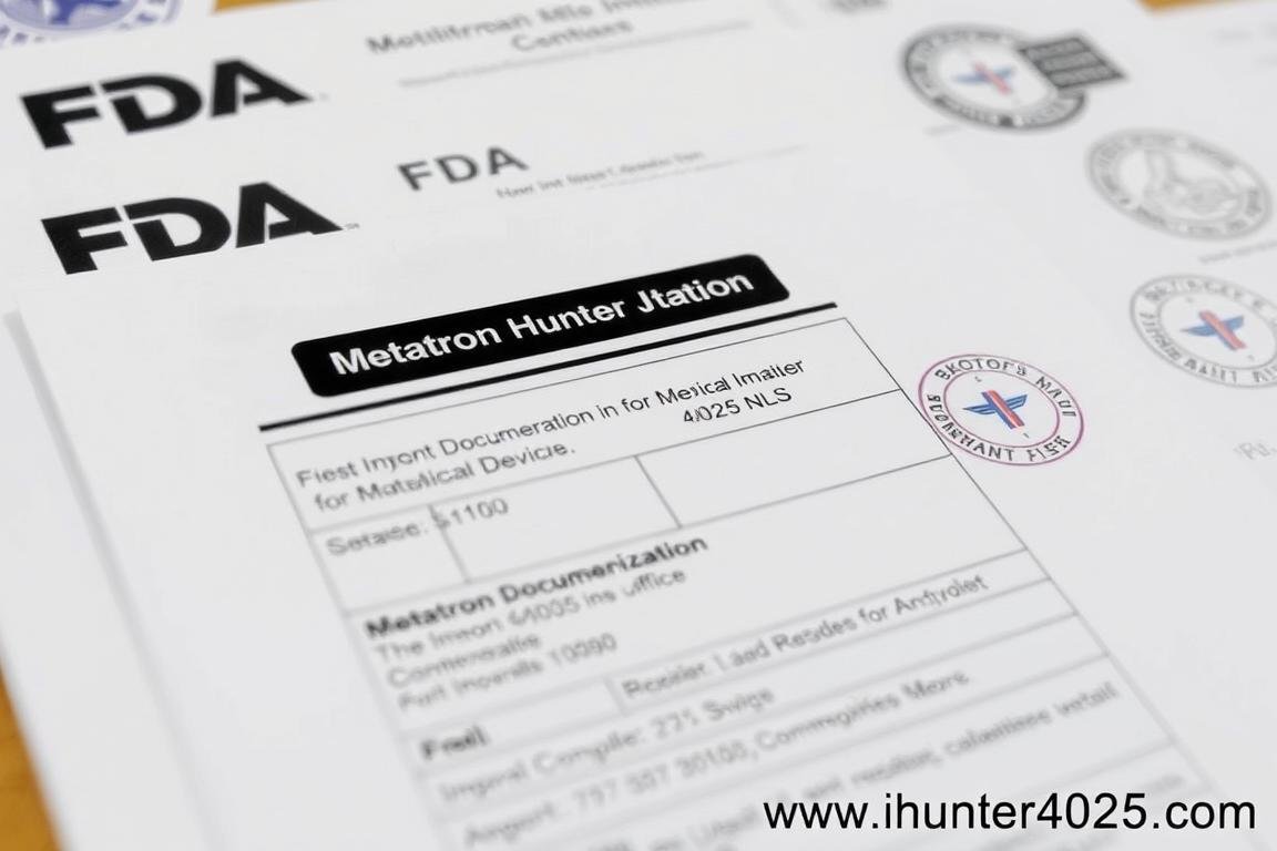FDA documentation for Metatron Hunter 4025 NLS import