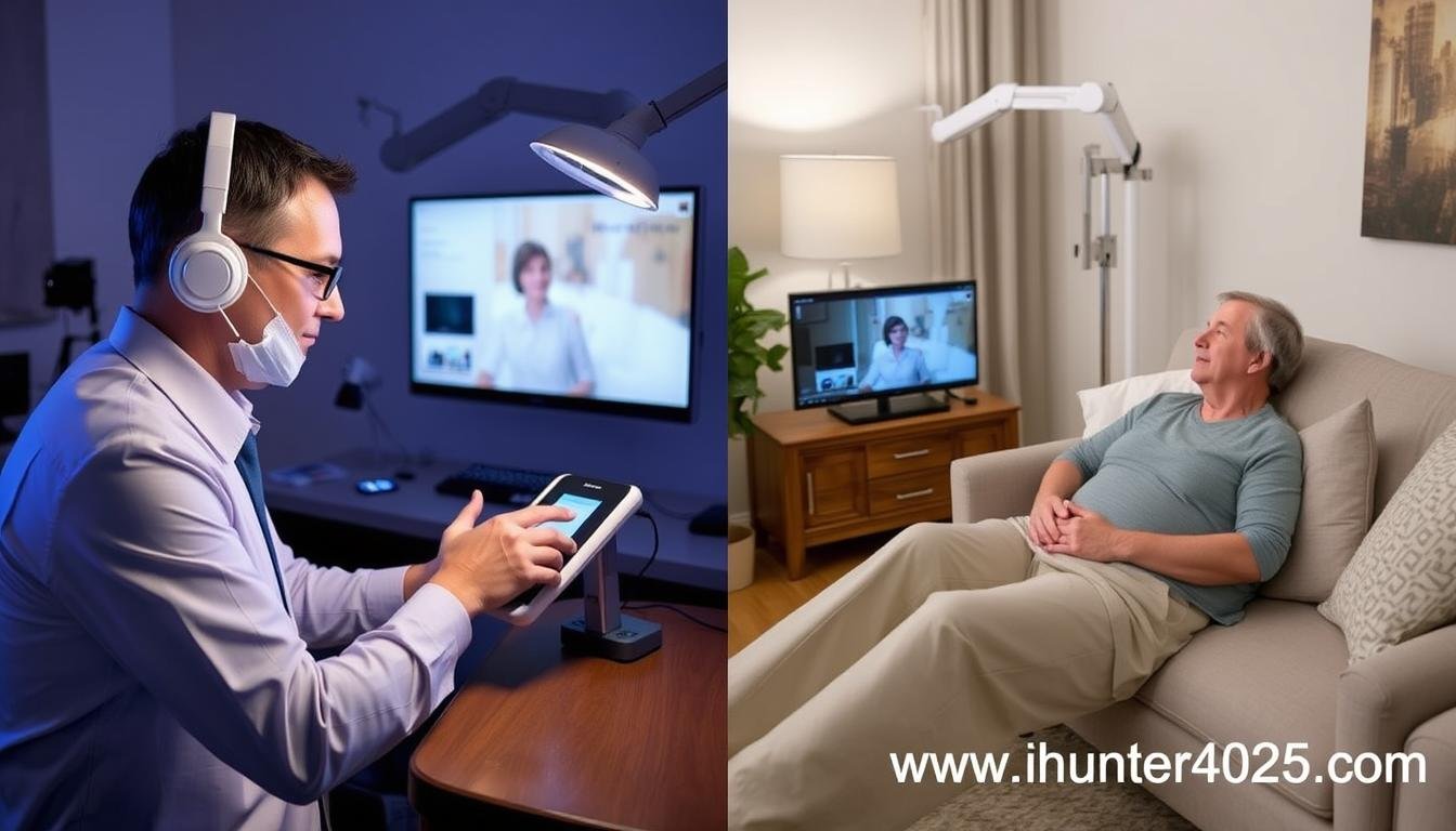 Metatron Hunter 4025 NLS being used in both clinical and home settings