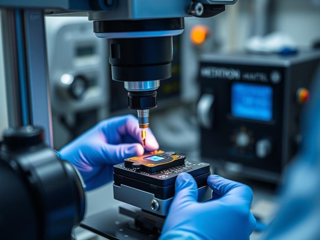 Quality control testing of Metatron Hunter 4025 NLS components