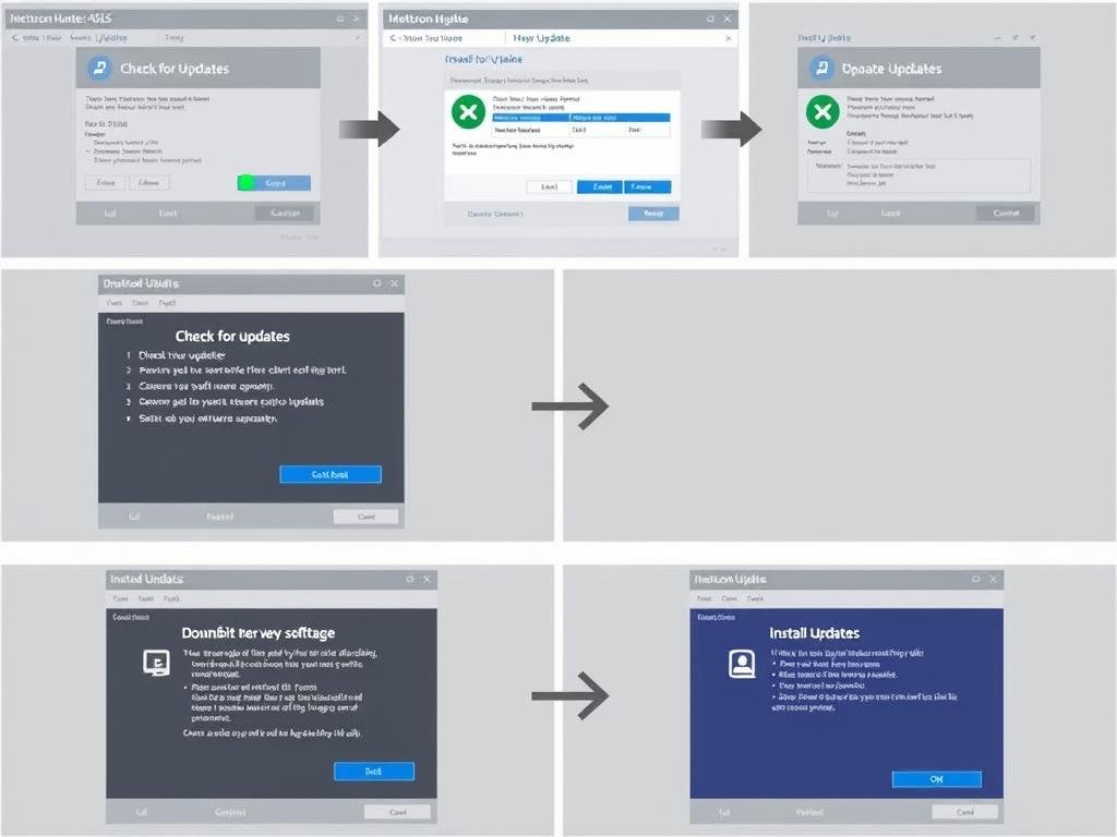 Software update process for Metatron Hunter 4025 NLS systems