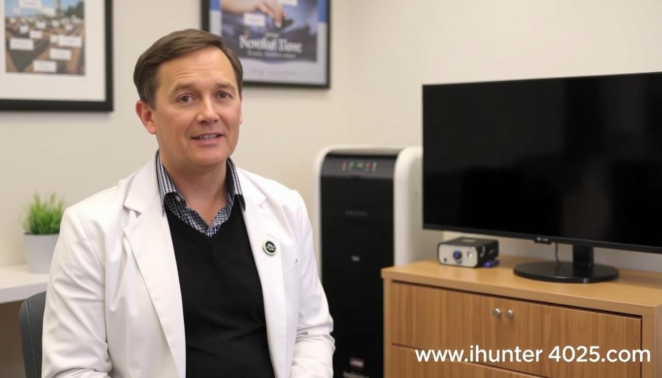 Wellness practitioner testimonial for Metatron Hunter 4025 NLS system