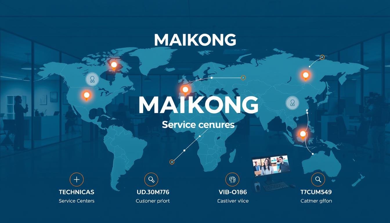 MAIKONG global support and service network