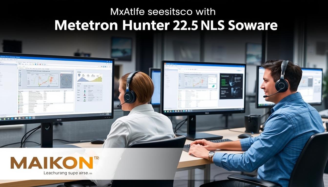 MAIKONG technical support team assisting with Metatron Hunter 4025 NLS Software