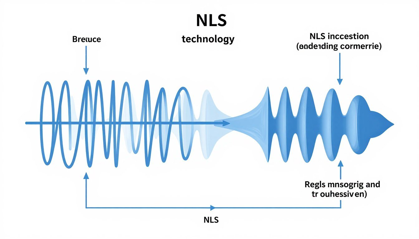 NLS technology diagram showing how Metatron Hunter 4025 NLS works
