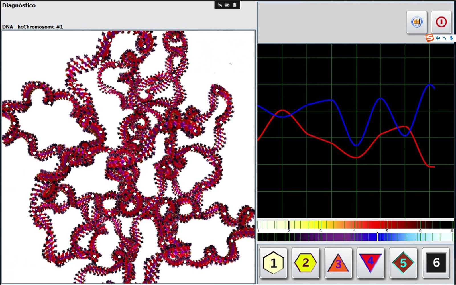 Close-up of Hunter 4025 cable connections