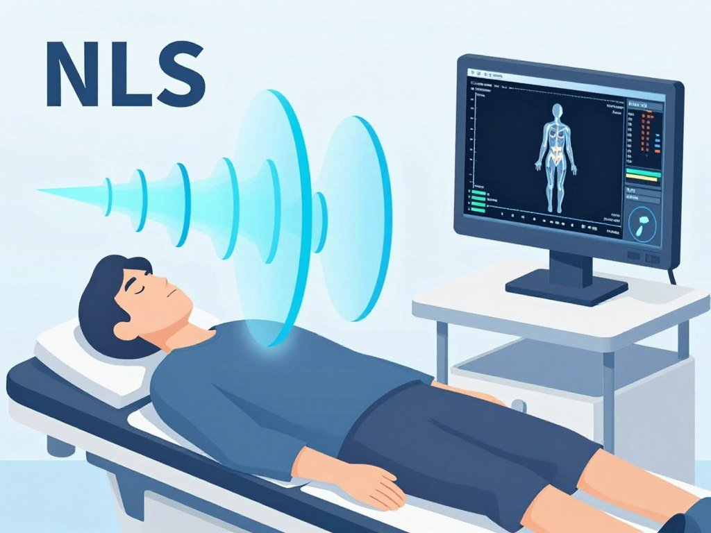 NLS Device scanning process showing biofield interaction NLS Device scanning process showing biofield interaction
