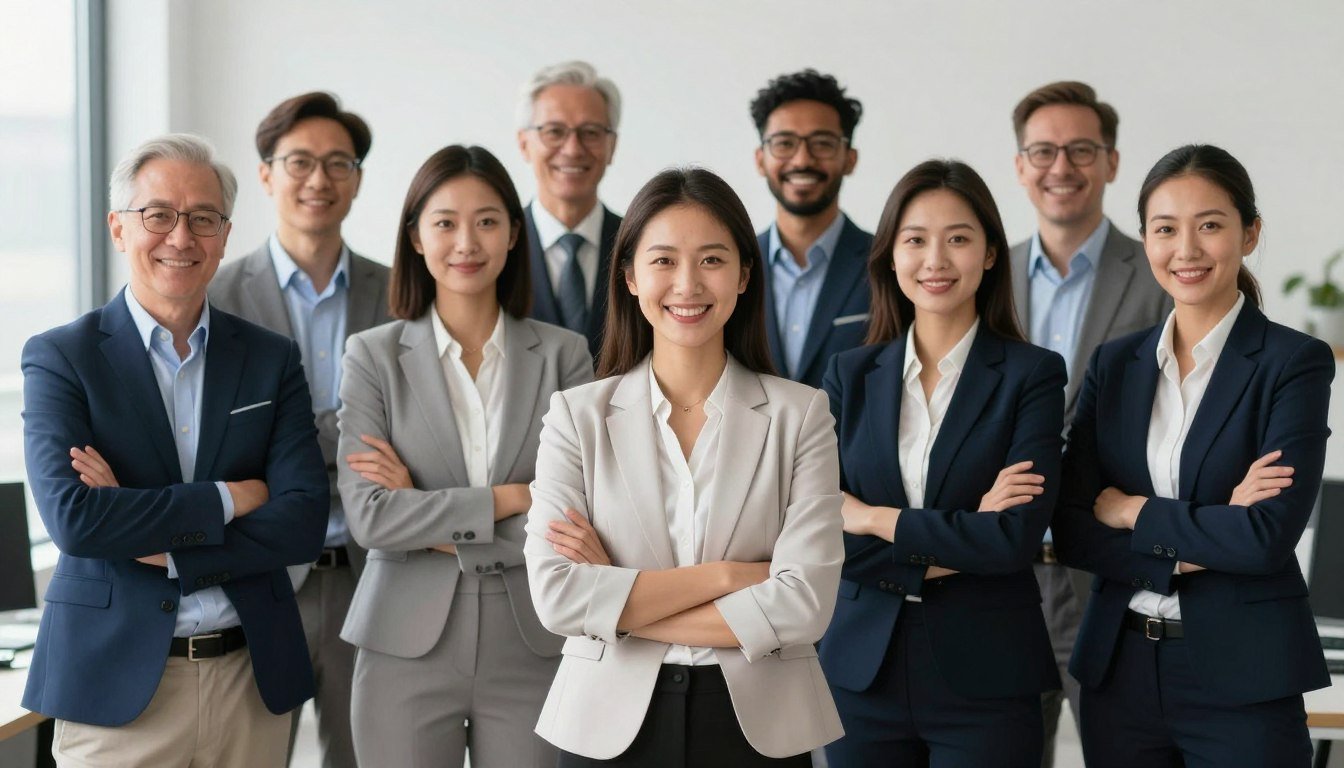 Diverse successful business owners Diverse successful business owners