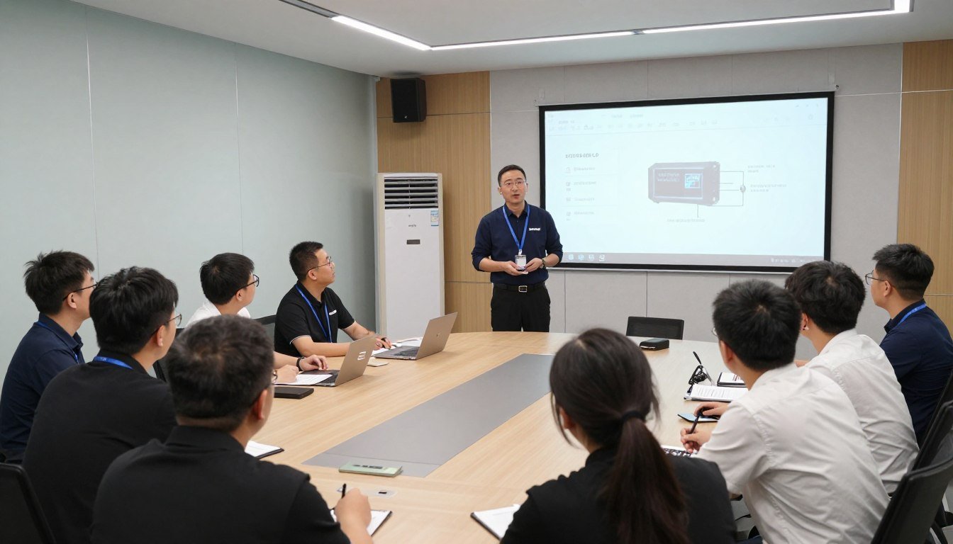 MAIKONG distributor training session in progress