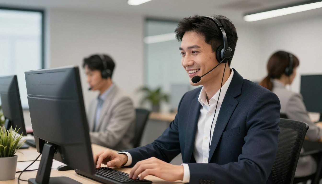 MAIKONG technical support team assisting customer