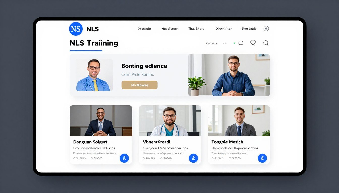 Online training platform for NLS health analyzer users